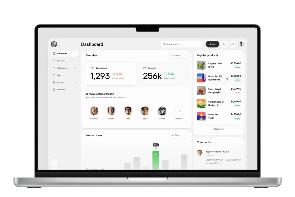 All-in-One Platform Financial Control